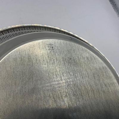 D1548 Fisher Sterling Silver Reticulated Edge Bowl
