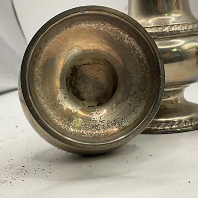 D1567 Two Sets of Sterling Silver Salt and Pepper Shakers Frank Whiting
