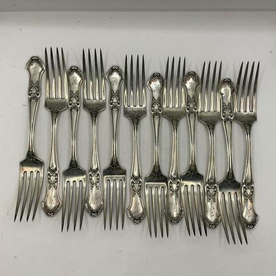 D1571 Set of 12 International Silver Dinnerforks