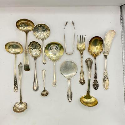 D1578 Lot of Sterling Silver Small Serving Pieces