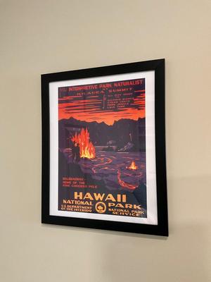 K586 Hawaii National Park Poster Print