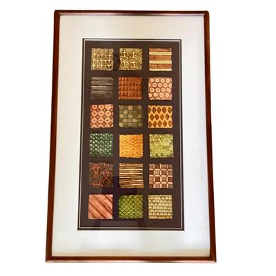 K588 Original Watercolor on handmade paper "Kapa Kahiko" by Cindy Conklin Hawaii