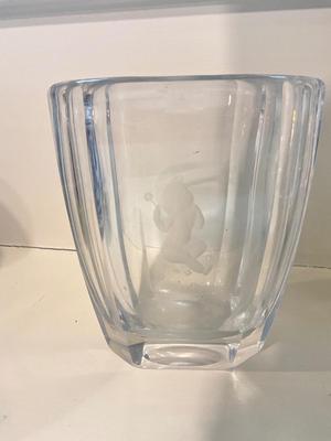 K594 Lot of Orrefors Crystal Vases and Bowls