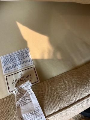 L605 SHERRILL White Blend Down Cushion Sofa