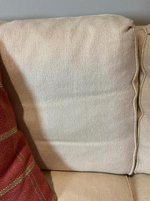 L605 SHERRILL White Blend Down Cushion Sofa
