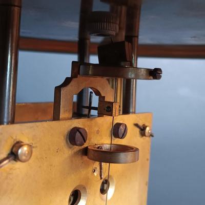 LOT 2: Sokol Montag & Co. Bandstand Anniversary Clock with One Other German Anniversary Clock