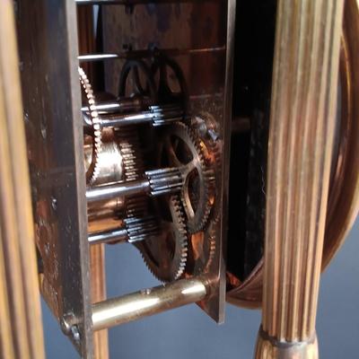 LOT 2: Sokol Montag & Co. Bandstand Anniversary Clock with One Other German Anniversary Clock