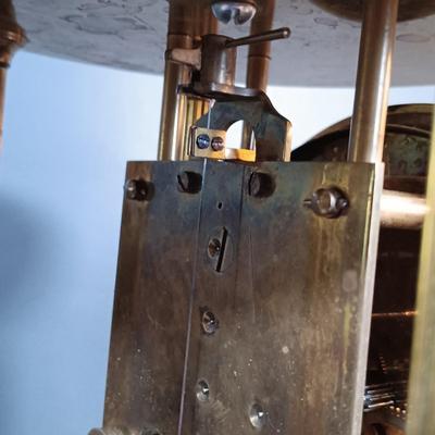 LOT 2: Sokol Montag & Co. Bandstand Anniversary Clock with One Other German Anniversary Clock