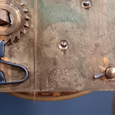 LOT 3: Set of (2) Jahresuhren-Fabrik with (1) Sokol Montag & Co. German Anniversary Clocks