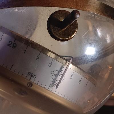 LOT 4: Vintage West German Sputnik-Style Globe Barometer