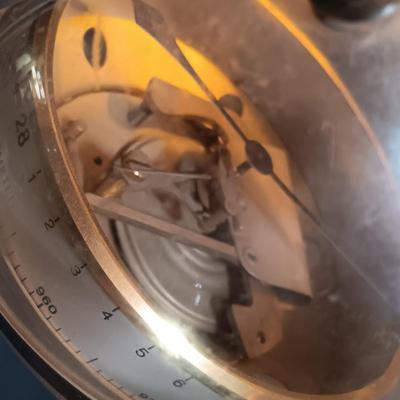 LOT 4: Vintage West German Sputnik-Style Globe Barometer