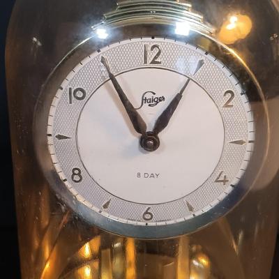 LOT 5: Set of (3) German Anniversary Clocks: Kieninger & Obergfell Kundo, Schatz & Sohne Co. & Staiger