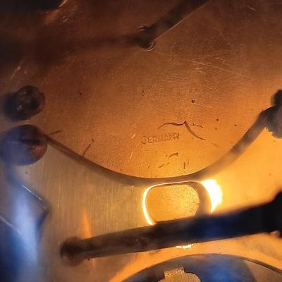 LOT 5: Set of (3) German Anniversary Clocks: Kieninger & Obergfell Kundo, Schatz & Sohne Co. & Staiger