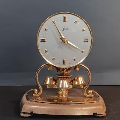 LOT 5: Set of (3) German Anniversary Clocks: Kieninger & Obergfell Kundo, Schatz & Sohne Co. & Staiger