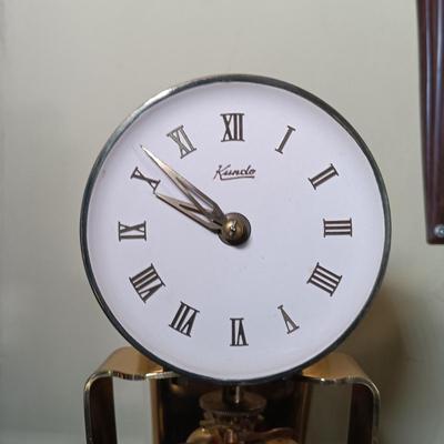 LOT 5: Set of (3) German Anniversary Clocks: Kieninger & Obergfell Kundo, Schatz & Sohne Co. & Staiger