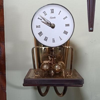 LOT 5: Set of (3) German Anniversary Clocks: Kieninger & Obergfell Kundo, Schatz & Sohne Co. & Staiger