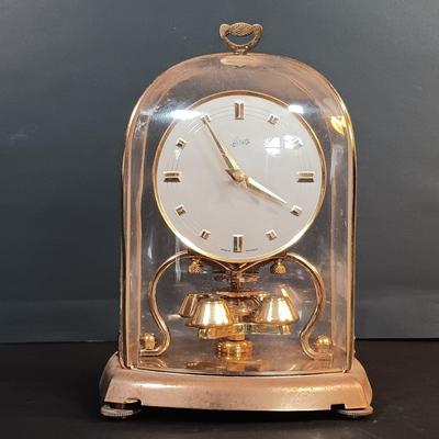 LOT 5: Set of (3) German Anniversary Clocks: Kieninger & Obergfell Kundo, Schatz & Sohne Co. & Staiger