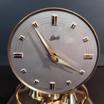 LOT 5: Set of (3) German Anniversary Clocks: Kieninger & Obergfell Kundo, Schatz & Sohne Co. & Staiger