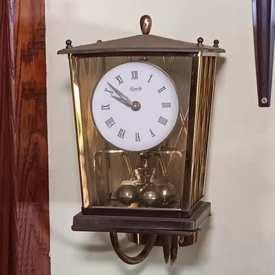 LOT 5: Set of (3) German Anniversary Clocks: Kieninger & Obergfell Kundo, Schatz & Sohne Co. & Staiger