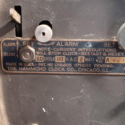 LOT 6: Hammond Clock Co. Bakelite Cathedral Clock, Jahresuhren-Fabrik G.m.b.H. Clock & Chelsea 8-Day Desk Clock