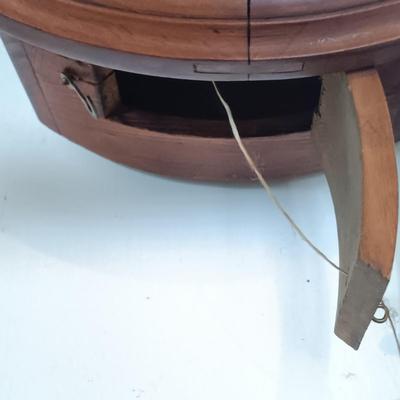 LOT 8: Gustav Becker Wall Clock with Seth Thomas Helmsman Barometer