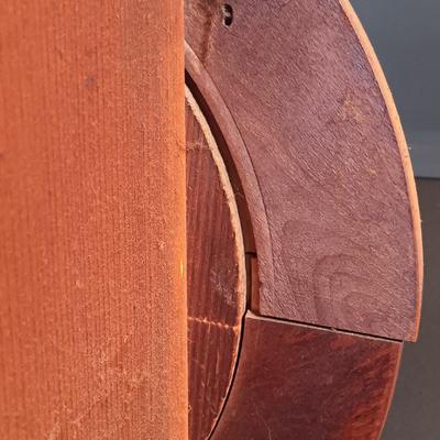 LOT 8: Gustav Becker Wall Clock with Seth Thomas Helmsman Barometer