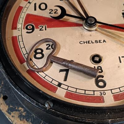 LOT 9: Chelsea Clock Co. Radio Room Ship's Clock