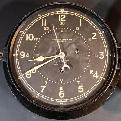 LOT 10: Chelsea Clock Co. U.S. Navy Ship Clock