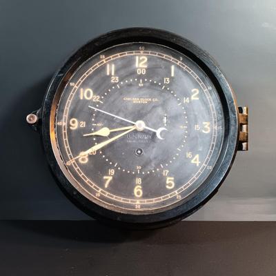 LOT 10: Chelsea Clock Co. U.S. Navy Ship Clock