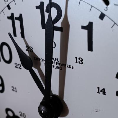 LOT 11: Wempe Chronometerwerke Ship Clock, Salem Clock Co. Ship's Bell 8-Day Clock & Seth Thomas Tideguard Clock