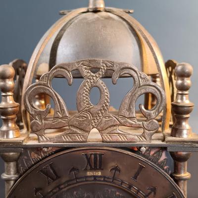 LOT 13: Smiths 8-Day Salem Clock Co. Great Britain Lantern Clock