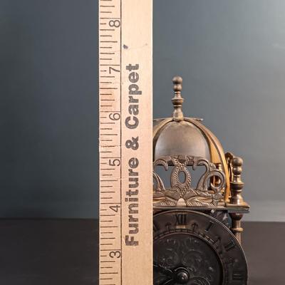 LOT 13: Smiths 8-Day Salem Clock Co. Great Britain Lantern Clock