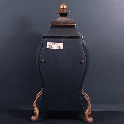 LOT 15: Zenith Swiss Bracket Clock with Shelf