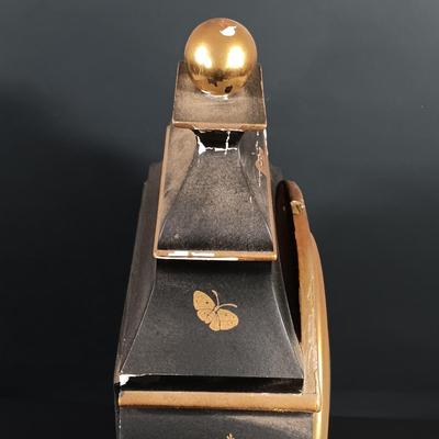 LOT 15: Zenith Swiss Bracket Clock with Shelf