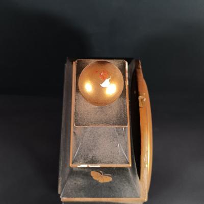 LOT 15: Zenith Swiss Bracket Clock with Shelf