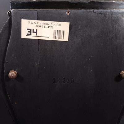 LOT 15: Zenith Swiss Bracket Clock with Shelf