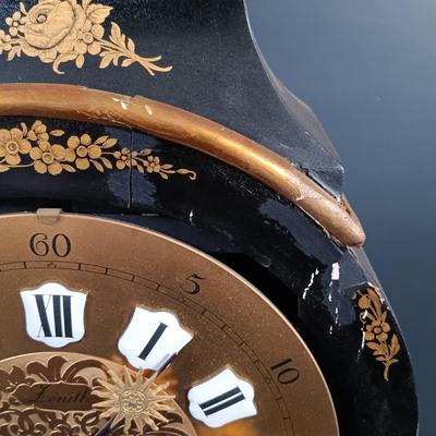 LOT 15: Zenith Swiss Bracket Clock with Shelf