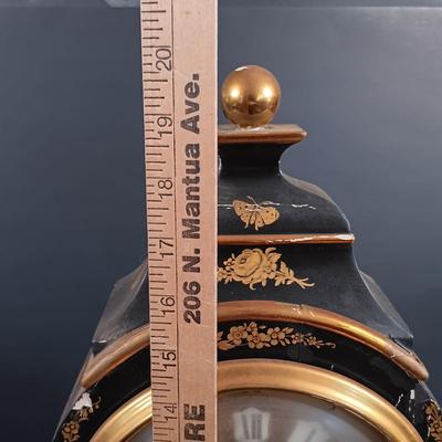 LOT 15: Zenith Swiss Bracket Clock with Shelf