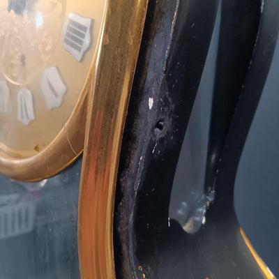 LOT 15: Zenith Swiss Bracket Clock with Shelf