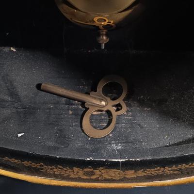 LOT 15: Zenith Swiss Bracket Clock with Shelf