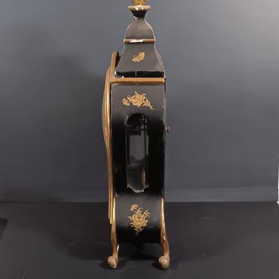 LOT 15: Zenith Swiss Bracket Clock with Shelf