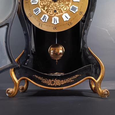 LOT 15: Zenith Swiss Bracket Clock with Shelf