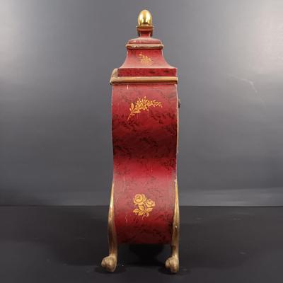 LOT 16: Zenith Swiss Bracket Clock with Shelf