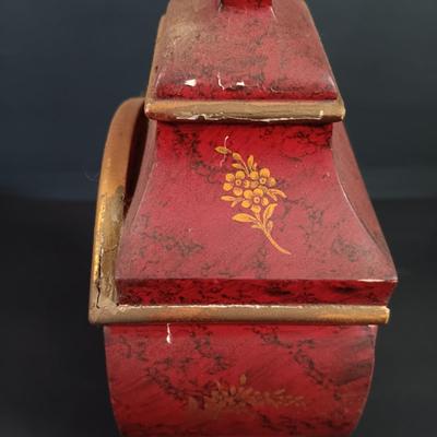 LOT 16: Zenith Swiss Bracket Clock with Shelf