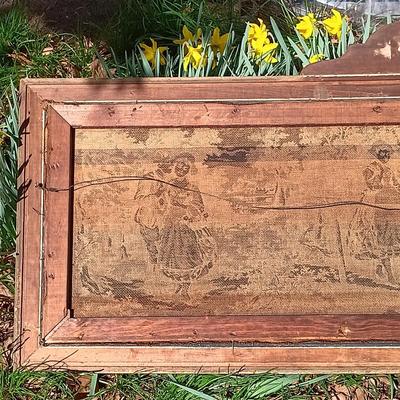 LOT 20: French-Style Framed Large Tapestry