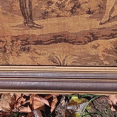 LOT 20: French-Style Framed Large Tapestry