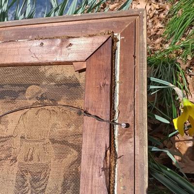 LOT 20: French-Style Framed Large Tapestry