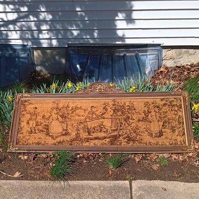 LOT 20: French-Style Framed Large Tapestry