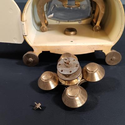 LOT 21: Set of (3) Schatz & Sohne Germany 400-Day Clocks with Shelves