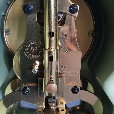 LOT 21: Set of (3) Schatz & Sohne Germany 400-Day Clocks with Shelves